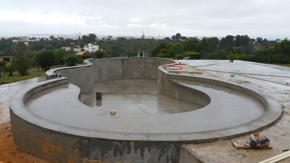 Piscina em Ferragudo